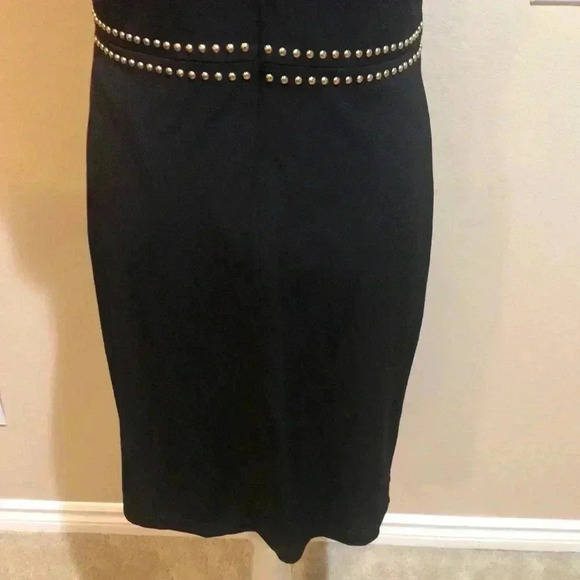 Elegant Black Studded Dress - Picture 8 of 8